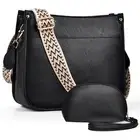 Crossbody Bags for Women Leather Hobo Purses Handbags 2pcs Wallet Set with Co...