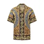 [Versace] Versace Leopard-print Shirt 54 IT BLACK