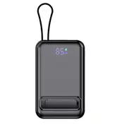 10000mAh Magnetic Power Bank Wired Wireless Battery Charger for iPhone Android