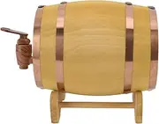 750ml Wood Wine Barrels, Wooden Barrels Keg with Stand, Mini Whiskey Barrels for Storing Whiskey Wine Beer Liquor