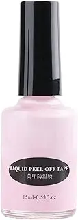 Liquid Latex for Nails - Fast Drying Nail Polish Barrier, Cuticle Guard | Peel Off Nail Protector for Fingers, Manicure, Tool for Salon Home Use, Easy Removal, Anti Spill Finish