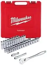 Milwaukee 48229010 ½’’ 47pc SAE & Metric Ratchet and Socket Set