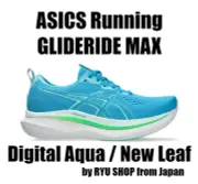 ASICS Running Shoes GLIDERIDE MAX 1011B891.400 Digital Aqua / New Leaf
