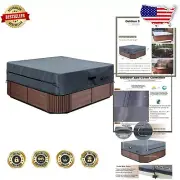Customizable Waterproof Hot Tub Cover 600D Polyester for All-Season Protection