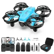 Drone Holy Stone Less than 100g with 1080p Camera Small Mini Drone HS420 Blue