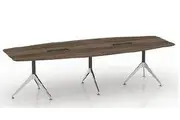 GP Potenza 3 Legs Boardroom Table with Cable Tray