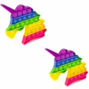 Push Pop Bubble Fidget Sensory 2 Pack Unicorn