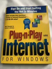 Plug-n-Play Internet For Windows ( Vintage 1995 First Edition ) 3 Floppy Disks