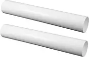 CANIGHT 2pcs Portable Poster Tube Storage Tube for Artwork and Documents Protective Transport Case for Posters Prints and Drawings