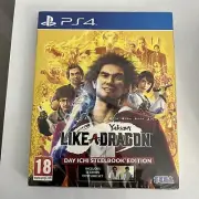 Yakuza Like A Dragon Day ICHI Steelbook Edition Game Ps4