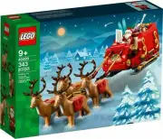 LEGO 40499 Santa Sleigh & Reindeers Christmas ~ NEW Sealed Toy ~ Ships Fast