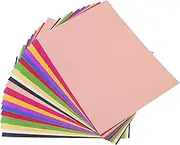 20 Sheets Colored Decorative Paper Sprocket Cards Card Stock Paper Colored Paper Vellum Paper Photo Paper Gold Foil Paper Gold Foil Cardboard Tissue Paper Color Paper