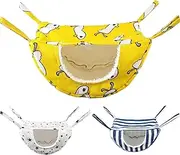 Guinea Pig Hammock for Cage - Bed for Ferret, Chinchilla, Mouse, Sugar Glider - Cage Accessories and Hangings