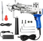 Electric 2IN1 Carpet Tufting Gun Cut Loop Pile Weaving Flocking Machine and T...