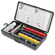 Kitchen Sharpener Set With 5pcs Sharpening Stone Edge Wicked Sharpener Sharpening System Fix Angle Sharpener Sharpen Stone