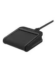 [Mophie] Mini Qi Wireless Charging Pad/Mat for iPhone 12/Samsung Galaxy S20 Black 6cm