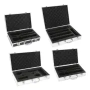 Case Mic Case Hard Box with Sponge Hard Shell Mic Case for Singing Broadcasting