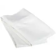 Egyptian Cotton 1200 Thread Count Solid Pillowcase Set King-White