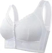 [Generic] Front Fastening Bras Sports Women Backless Plus Size Ladies Underwired Ped Push Up High Sticker Bracelet Maker Wireless Breastfeeding Sleep Strapless Non Wired Bra Clear Back Strap