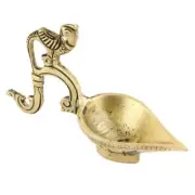 Handmade Brass Indien Peacock Holding Diya Diwali Decoration