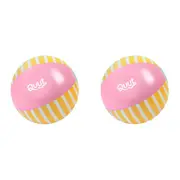 2x Quut Inflatable Beach Ball 30cm Round Banana Pink Kids/Children Play Toy 1y+