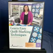 Learn Easy Quilt- Making Techniques Two-DVD Instructional Set by Annie’s Crafts