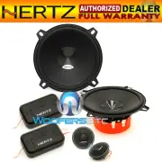 HERTZ DSK 130.3 CAR 5.25" 60W RMS COMPONENT SPEAKERS CROSSOVERS TWEETERS NEW