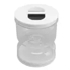 Pickle Jar Acrylic Pickle And Olives Jar Container Leakproof Design Dry Wet
