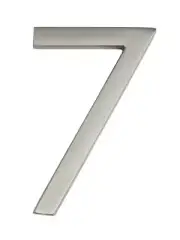 Architectural Mailboxes Frank Lloyd Wright Collection 4'' Number "7" satin NICK