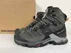 Womens Salomon Quest 4 GTX GoreTex WATERPROOF Magnet Black Sun Kiss Hiking Boots