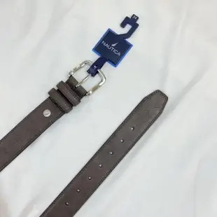 【NAUTICA】真皮 皮帶 帆船 腰帶 送禮 配件 平輸品(腰帶)