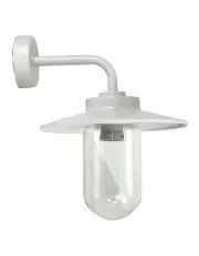 [Oriel Lighting] Anzio Outdoor Wall Light in White