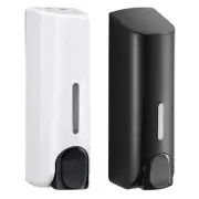 350ml Manual Soap Dispenser Wall Mounted Hand Gel Dispenser Liquid Containers