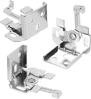 Veemoon 3Pcs Roman Blinds Bracket Metal Blinds Mounting Bracket Venetian Blind Windproof Mounting Bracket Clip in Blinds Venetian Fixing Parts Home Curtain Supplies Blind Spider Code Accessories
