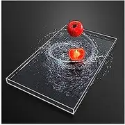 Acrylic Props Shooting Tray, Acrylic Photography Shooting Tray Clear Display Storage 40x(10-30) x5cm(40x10cm(15.7x3.9in))