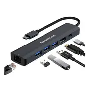 Simplecom Chn560 Usb C Superspeed 6In1 Multiport Docking Station