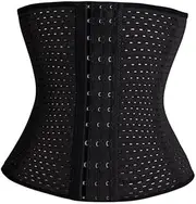 [FOMIYES] Postpartum Belly Waist Tummy Belt Black Breathable Pelvic Support Girdle for Mothers Lightweight Washable Elastic Design