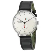 Original Nomos Metro Galvanized White Dial Men's Watch 1101