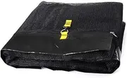 Sport Trampoline 8/10/12ft Replacement Safety Enclosure Net for 6/8/8 Straight Poles Round Frame Trampoline (Net Only)