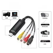 USB 2.0 VHS to DVD Converter DVD VHS Record Capture Card Quality PC Adapter