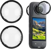 Lens Protector for Insta360 X4 - Anti-Scratch Lens Protector with HD Transparency, Splashproof, Dustproof, Dual Lens Guards for Insta 360 X4 - Essential Accessories for Panoramic Action Camera