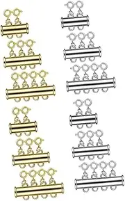 [Tofficu] Sets Jewelry Clasps Multi-functional Magnetic Snap Hooks for Diy Decor Bracelets Necklaces Pcs