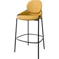 在飛比找momo購物網優惠-【YOI傢俱】塔貝吧檯椅 YSC-CLO-BAR(黃綠灰3色