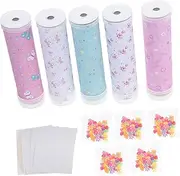 SUPVOX 5 Sets DIY Kaleidoscope Material Kits for Creative Crafting Fun Educational for Imagination and Hands Learning Present for Young