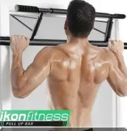 2 - Multi-Purpose Doorway Chin Pull Up Bars Home Gym Workout Fitness Sport NEW
