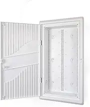 StarTech.com 28-Inch Wall-Mount Media Enclosure, Cable Management Box for Network Distribution, Structured Media Enclosure
