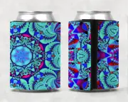 Mandala Stubby Holder Can Wrap Cooler Personalised