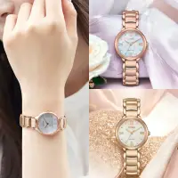 在飛比找momo購物網優惠-【CITIZEN 星辰】L系列 光動能 手錶 珍珠母貝 女錶