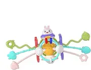 Sensory Cube - Interactive Fine Motor Skill Animal Cube,Early Learning Activities, Developmental Travel Toys for Kids Boys Girls 3 Month+