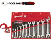 Sidchrome 11 Piece Metric Double Open End Spanner Set 6-32mm SCMT20213